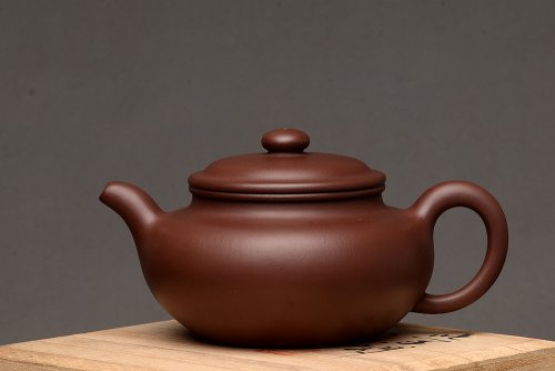 顾小英紫砂壶 极品老紫泥 端庄周正 传统经典 全手仿古 做工精致 原矿紫泥