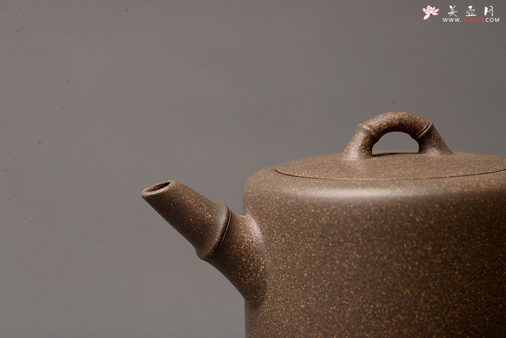 紫砂壶图片：钱建荷丙申年全手新作 寓意吉祥  优质青段 竹韵清风 节节高升 - 美壶网