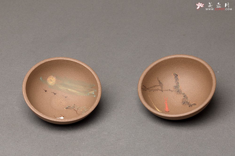 紫砂壶图片：雅致有趣 做工精致 自用佳品~品茗杯  - 美壶网