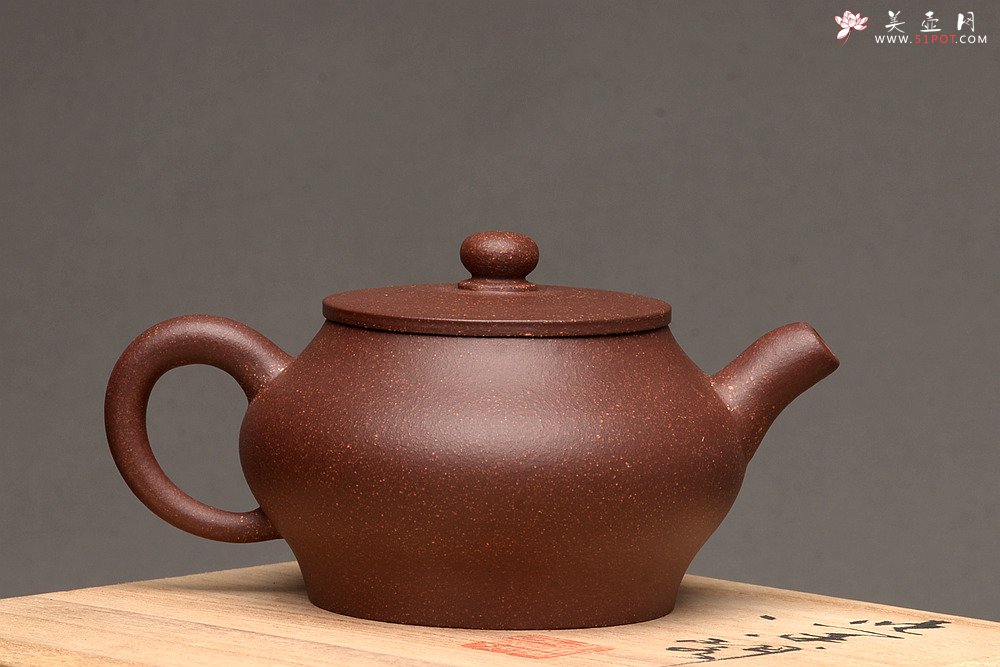 紫砂壶图片：美壶特惠 茶人最爱 实用巨轮老紫泥调砂 - 美壶网
