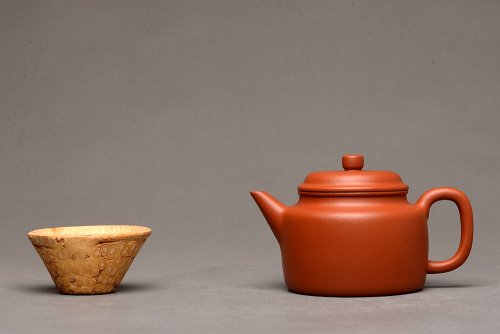 徐亚春紫砂壶 徐亚春作品 经典实用 优质朱泥 德中 仅此一把 原矿朱泥