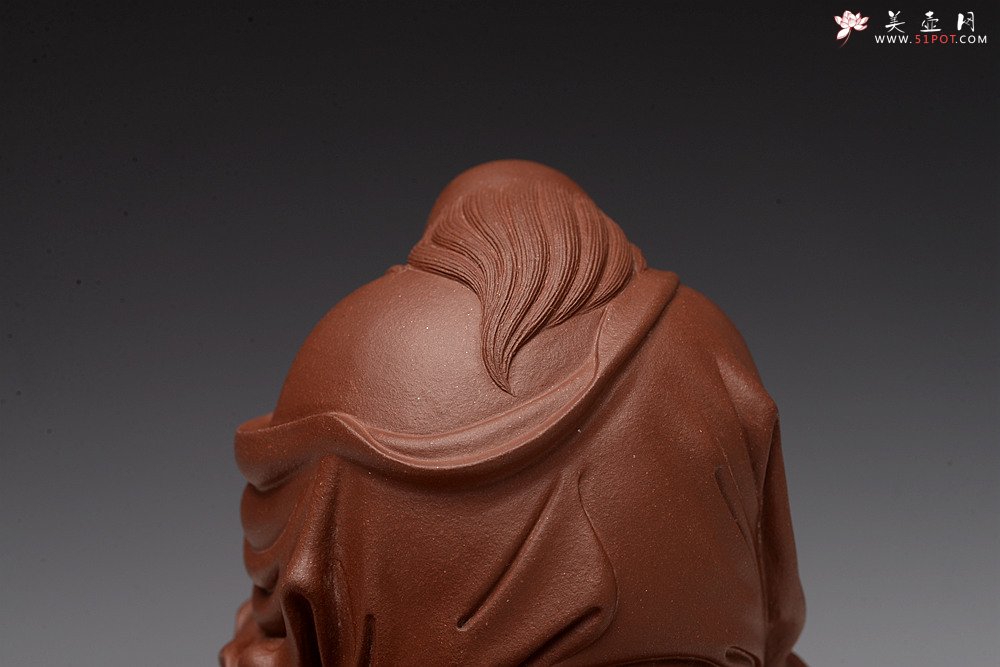 紫砂壶图片：王健徒弟刘祥新作 奢侈用料底槽青 刘海戏金蟾  - 美壶网