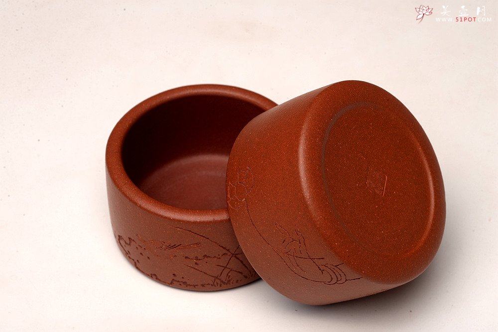 紫砂壶图片：曲峰 扳指杯 以底槽清打底粉降坡泥 精致实用 - 美壶网