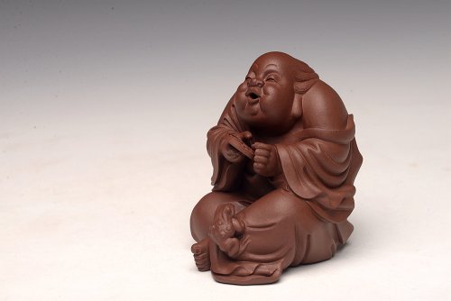 美壶定制紫砂壶 王健徒弟刘祥新作 奢侈用料底槽青 刘海戏金蟾  原矿底槽清