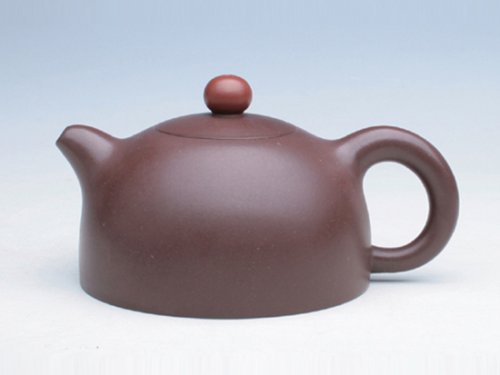 储伟平紫砂壶 半月壶 原矿紫泥