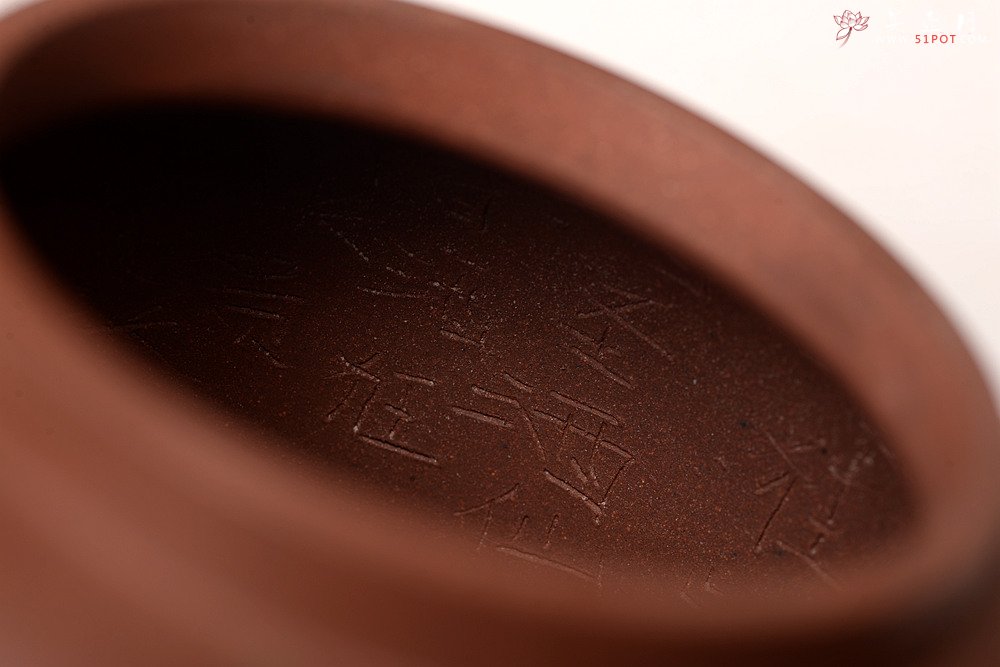 紫砂壶图片： 詹黎明、赵辉强强联合之收藏精品 全手精工 雄厚圆润 大宝相 - 美壶网