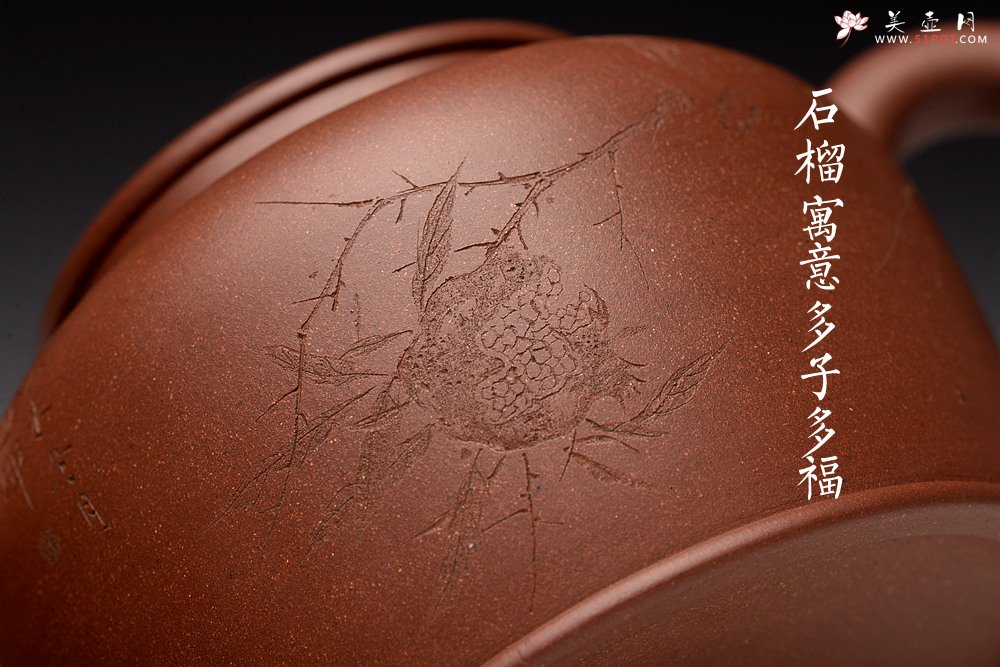 紫砂壶图片： 詹黎明、赵辉强强联合之收藏精品 全手精工 雄厚圆润 大宝相 - 美壶网