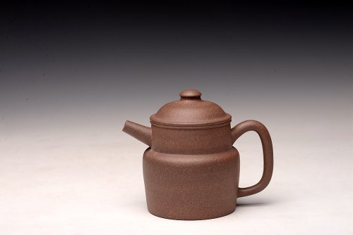 淞庐紫砂壶 淞庐全手新作 端庄沉稳 文气 高执 青灰泥