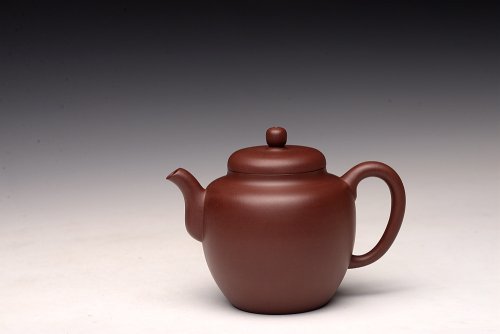 俞欣荣紫砂壶 美壶特惠 俞欣荣新作 圆润挺拔 高挑有力 高灯 枣红泥