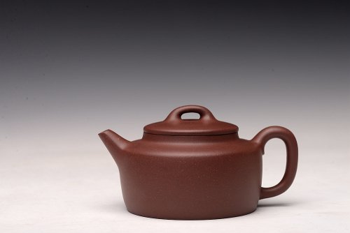 俞欣荣紫砂壶 俞欣荣新作 线条简练 大口直流实用 美壶特惠 古韵 原矿紫泥