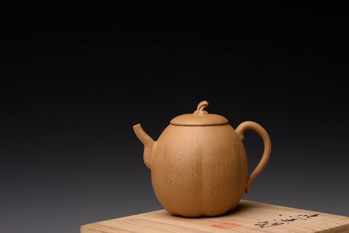 姜建荣(小)紫砂壶 姜建荣全手作品 硕果二 古拙有趣 秀气可人 原矿段泥