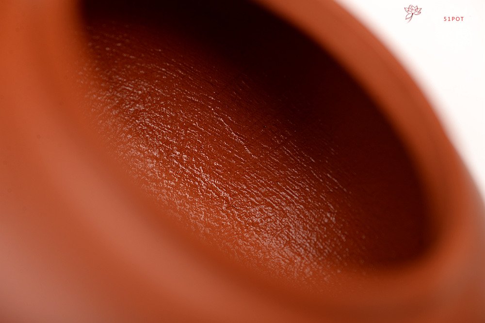 紫砂壶图片：于洪霞丙申春 原创全手作品 朱泥灵龙 秀雅耐品 刹凹仅一只 - 美壶网