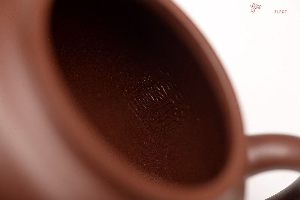 紫砂壶图片：徐正涛丙申春全手新作 摹古精品 造型简练 高线  清新优雅 - 美壶网