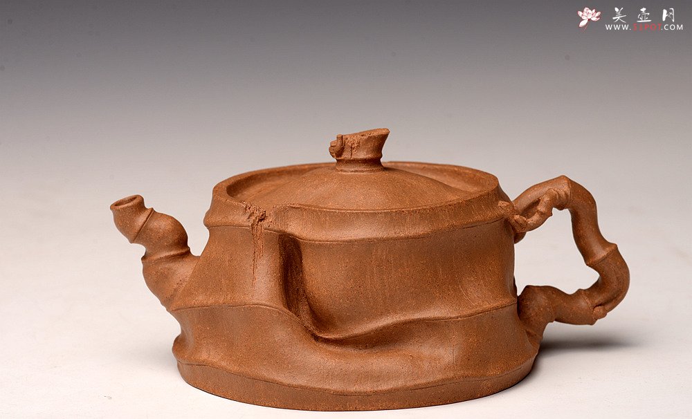 紫砂壶图片：林秀明丙申春 全手精品 文雅十足 原创作品 闻竹套组 耐品玩味~杯50cc - 美壶网