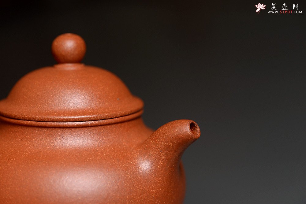 紫砂壶图片：超级实用油润降坡泥之潘壶 手工练泥仅此一把 - 美壶网