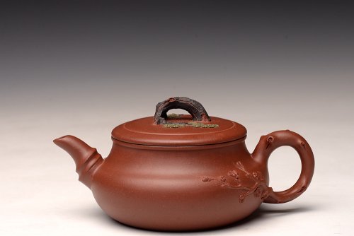 单志萍紫砂壶 精神 实用花器 三友会聚 地槽青清香 原矿底槽清