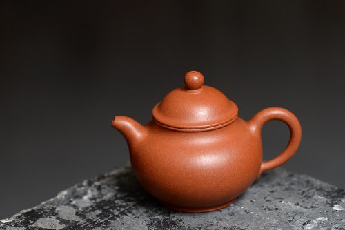 顾小英紫砂壶 超级实用油润降坡泥之潘壶 手工练泥仅此一把 原矿降坡泥