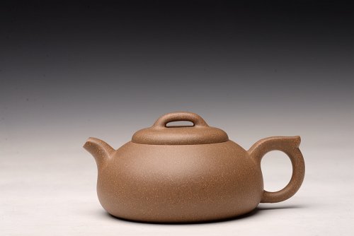 俞欣荣紫砂壶 大口扁腹 超级实用 美壶特惠 段泥飞泉 原矿段泥