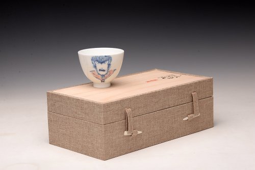 美壶定制紫砂壶 大生（姜寅）玩瓷 猴哥系列 趣味十足 ~ 品茗对杯 