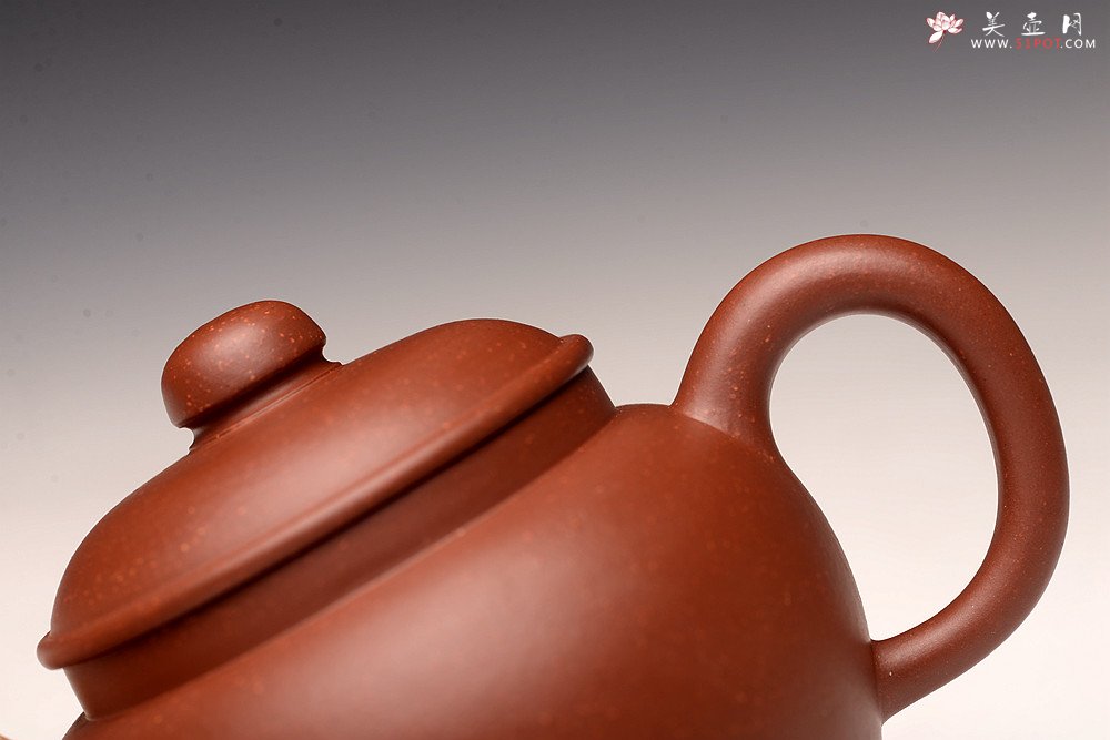 紫砂壶图片：詹黎明丙申初夏全手新作 端庄敦厚 型制耐品～持泡称心　儒行 - 美壶网