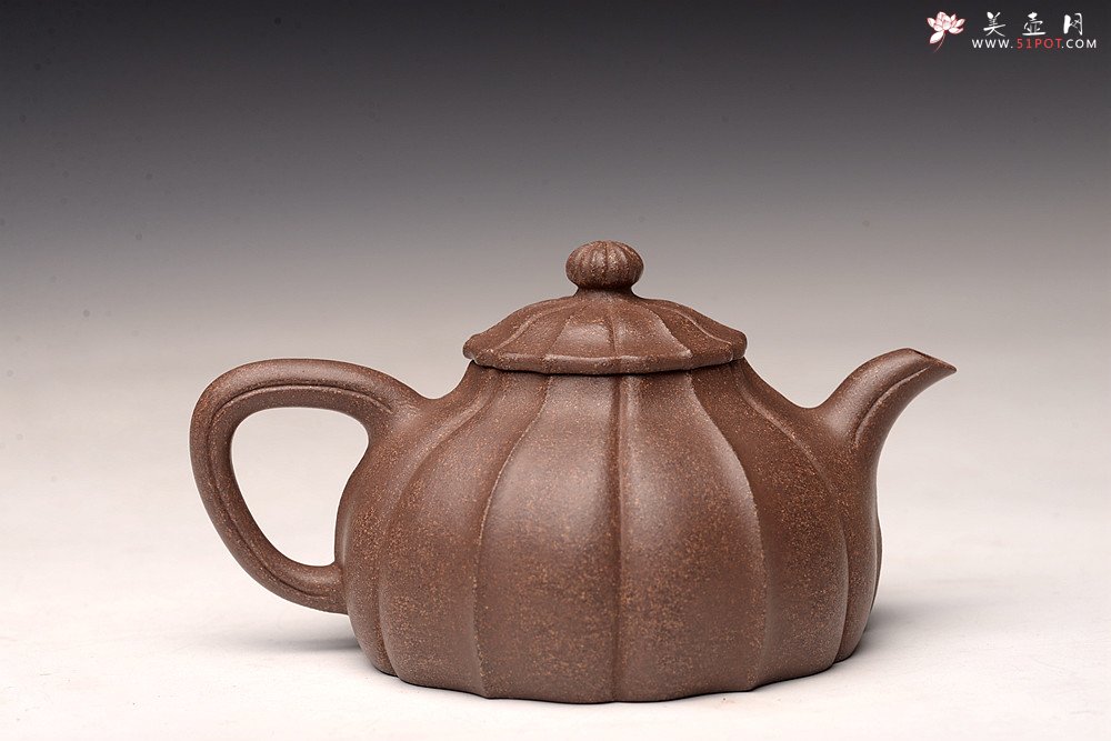 紫砂壶图片：周斌丙申夏全手新作 文气素雅  筋囊器 伴月 - 美壶网