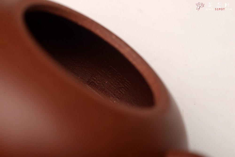紫砂壶图片：美壶特惠 钱浩丙申全手新作 颇具玩味~ 大口平底 鼓趣 - 美壶网