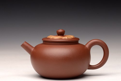 储俊伟紫砂壶 优质底槽青 别具新意 全手锦上添花~ 炮管直流 原矿底槽清