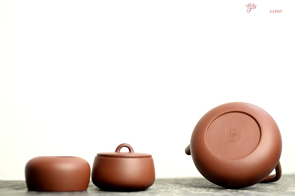 紫砂壶图片：于洪霞丙申春全手作品 清爽秀气 做工精致 提香套组 - 美壶网