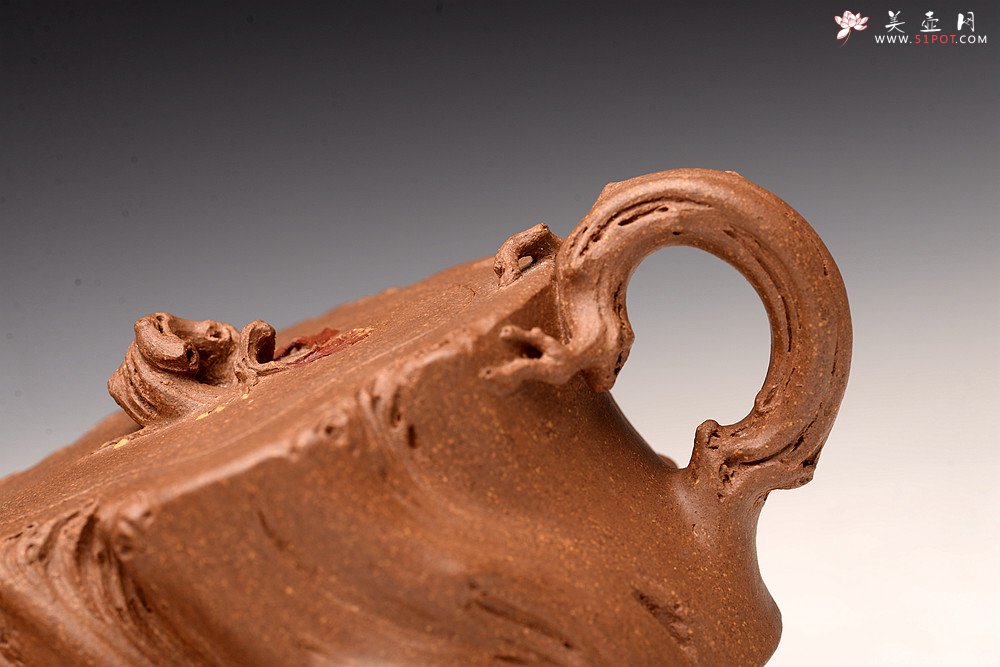 紫砂壶图片：林月长丙申夏全手原创精品 肌理丰富 紫砂新风 学院派 逸林 - 美壶网