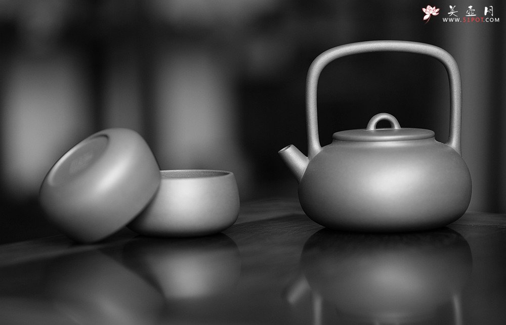 紫砂壶图片：于洪霞丙申春全手作品 清爽秀气 做工精致 提香套组 - 美壶网