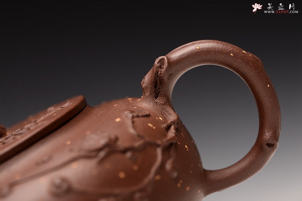 紫砂壶图片：潘丹初丙申夏全手作品~ 温文尔雅 踏雪寻梅 灵秀之作 雪中情 - 美壶网