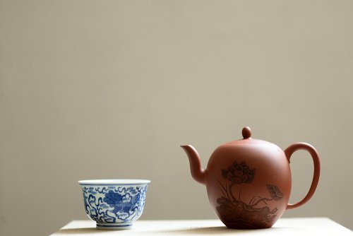 钱建荷紫砂壶 钱建荷丙申初夏新品 亭亭玉立 线条优美  全手美人肩 原矿清水泥