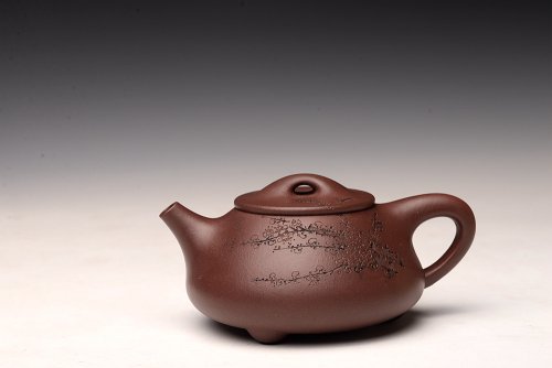 周斌紫砂壶 周斌全手文气作品  型正实用  全手满瓢   原矿紫泥