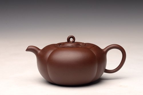 潘丹初紫砂壶 潘丹初丙申夏精品 筋囊花货 全手玉柿二式 秀美逸品 爱不释手的精品 原矿紫泥