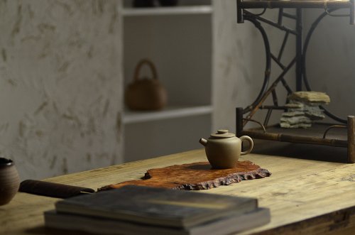 泓渝山房紫砂壶 美壶特惠 实用摹古段泥巨轮  杀茶利器 茶人最爱 原矿段泥