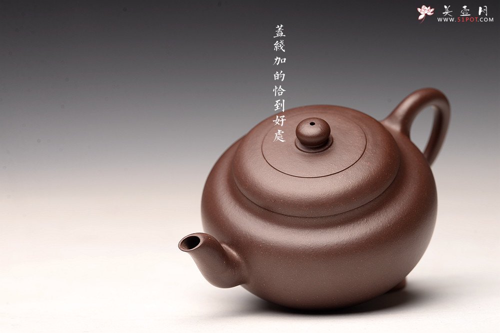 紫砂壶图片：王薇丙申夏全手精品 气韵贯通 型制耐品 优质紫泥 摹古圆壶 - 美壶网