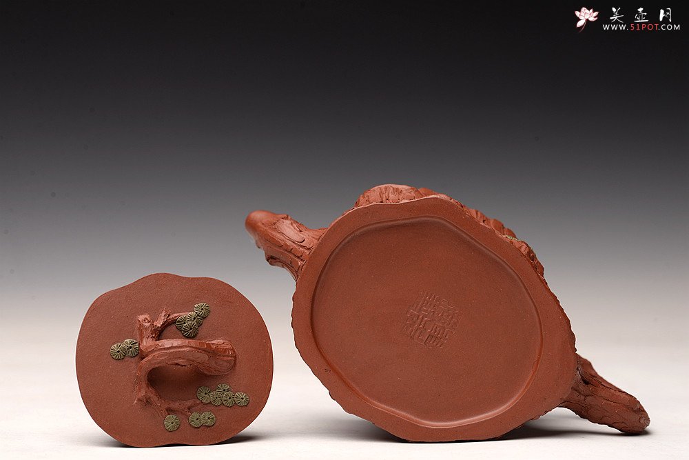 紫砂壶图片：单志萍原创精品 全手松桩 气韵长流 俊雅之风 - 美壶网