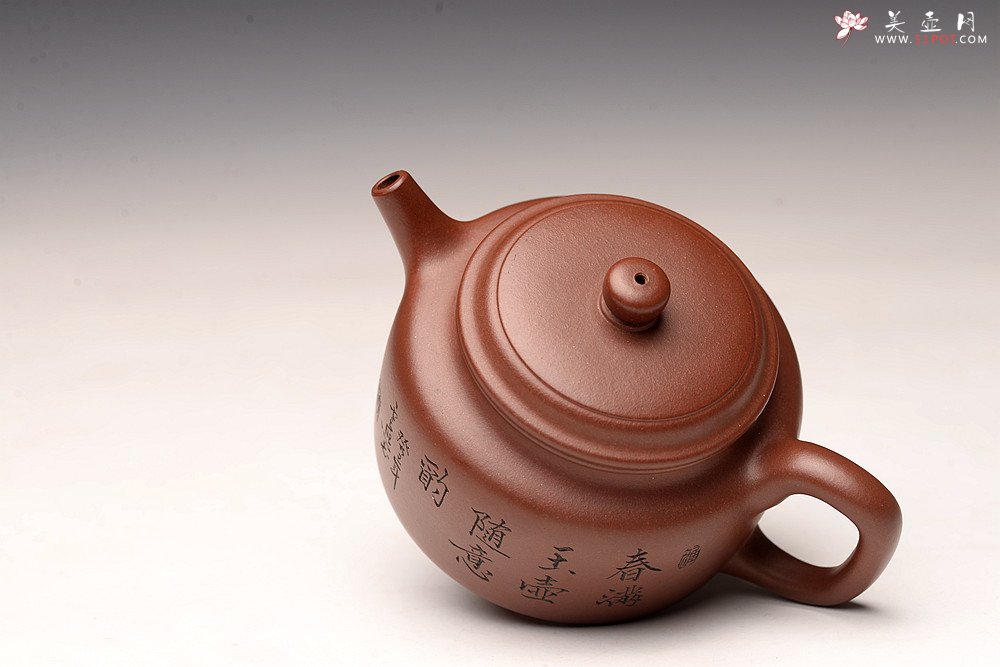 紫砂壶图片：国工师张云熙作品 温文尔雅 德中 传统经典 - 美壶网