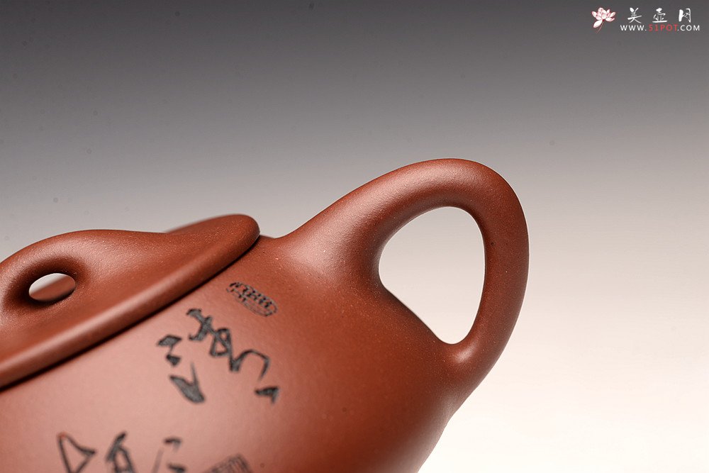 紫砂壶图片：厚重古朴 文人气息 景舟石瓢 送礼自品俱佳 精品 - 美壶网