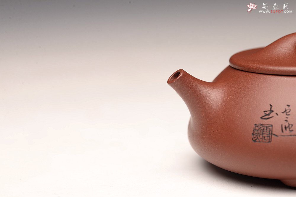 紫砂壶图片：厚重古朴 文人气息 景舟石瓢 送礼自品俱佳 精品 - 美壶网