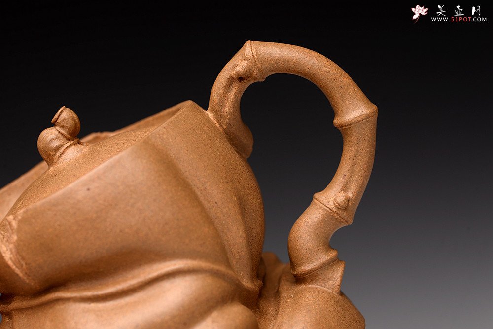 紫砂壶图片：林秀明丙申夏 全手精品 文心入泥 原创作品 永怡 灵秀玩味 - 美壶网