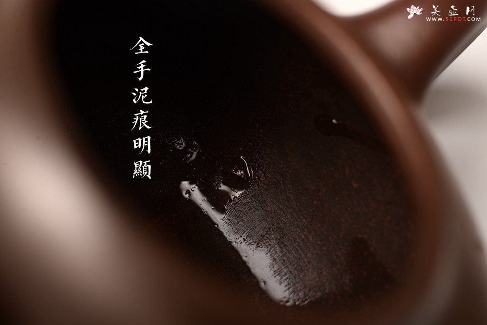 紫砂壶图片：沈秋伟经典作品 气窑窑变 高路精刻 传统全手工 线条舒畅 果元 - 美壶网