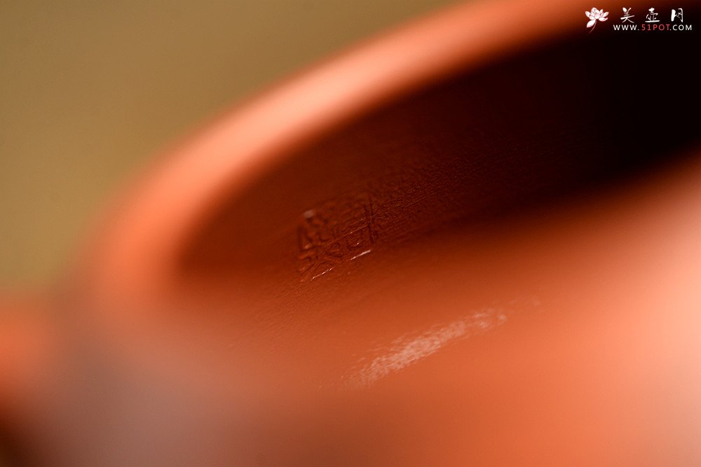 紫砂壶图片：张云熙丙申夏全手精品 雅致耐品 杀茶利器 新味朱泥石瓢 装饰文气 - 美壶网