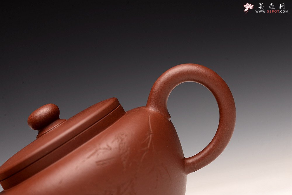 紫砂壶图片：储俊伟丙申夏 全手新作 大口实用 赵辉装饰 明针优秀 传统 平盖莲子 - 美壶网