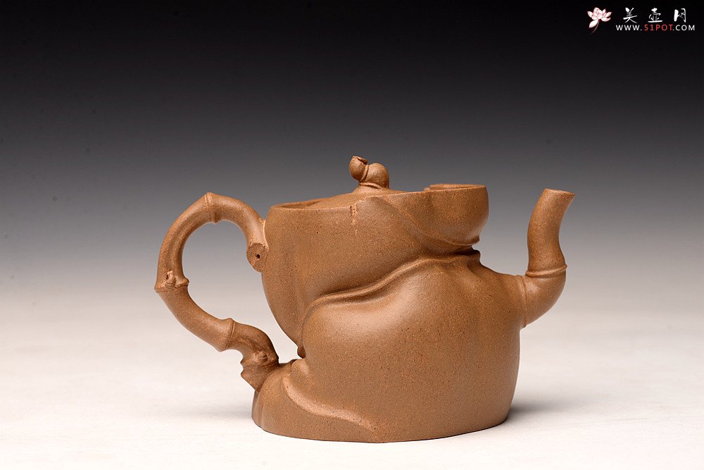 紫砂壶图片：林秀明丙申夏 全手精品 文心入泥 原创作品 永怡 灵秀玩味 - 美壶网