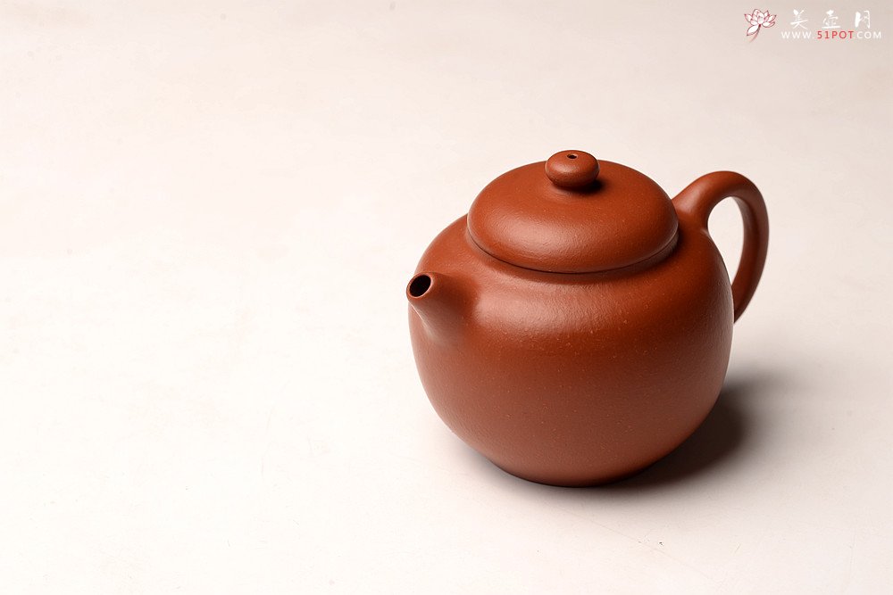 紫砂壶图片：徐亚春丙申秋全手新作 圆亭 敦厚可人 杀茶利器 - 美壶网