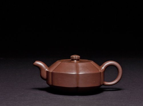 王寅春紫砂壶 六瓣梅 