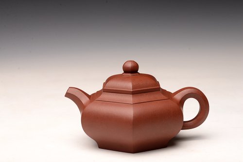 顾文君紫砂壶 干净利索 实用佳品 全手小珍六方 精工实力派 原矿清水泥