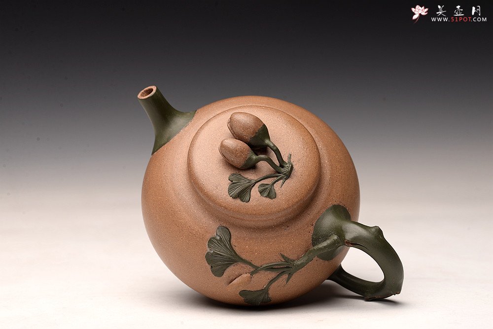 紫砂壶图片：蔡一强丙申夏全手作品 开心果 田园之乐 寓意吉祥 - 美壶网