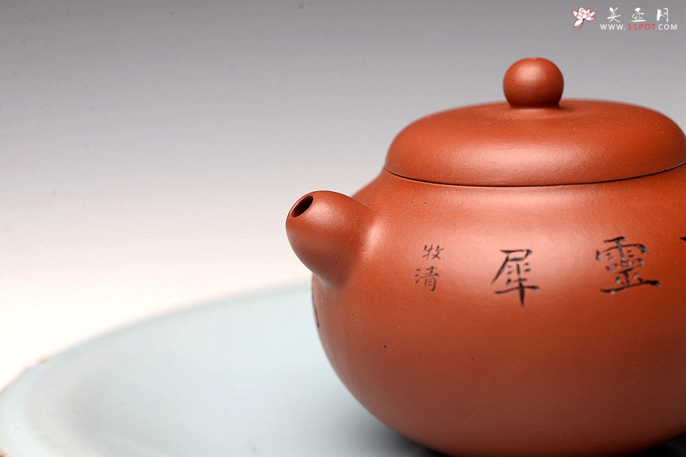 紫砂壶图片：茶盘尤物 原矿纯朱泥 秀珠 饱满俏人 赏玩皆宜,  - 美壶网